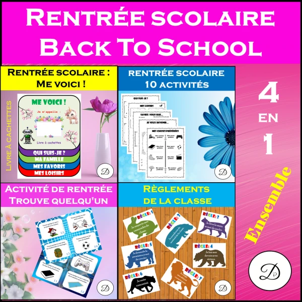 Rentrée scolaire - Ensemble