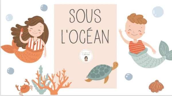 **Pack d’Activités Sous l’Océan – Une Exploration Ludique des Profondeurs** 30 activités/jeux