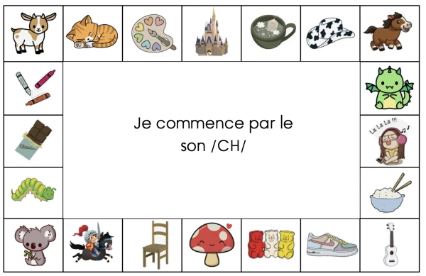 Pack de phonologie : Je commence par…