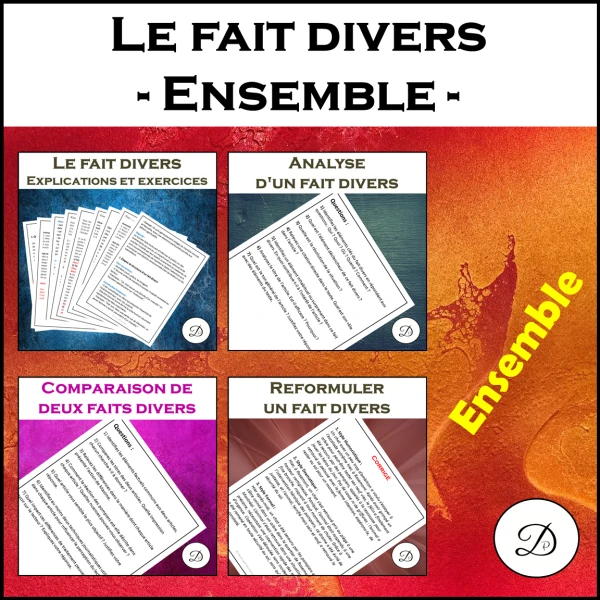 Le fait divers - Ensemble