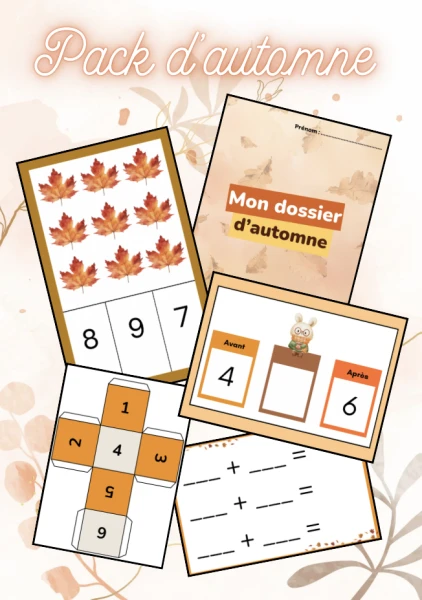 Pack Automne - 1P, 2P, 3P, 4P