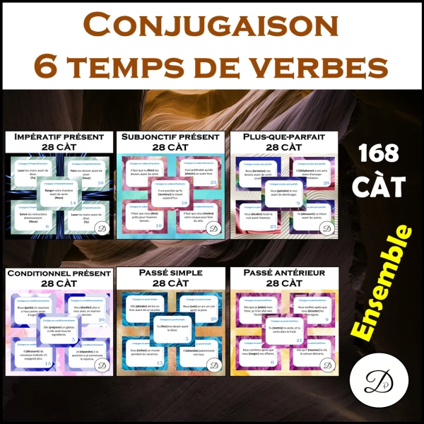 Conjugaison - 6 temps de verbes