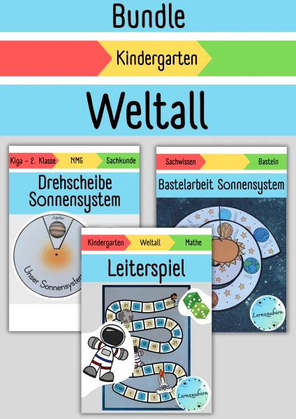 Materialpaket Weltall