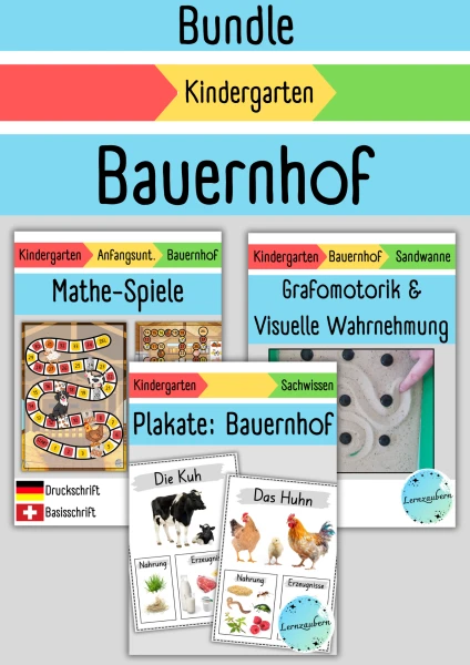 Materialsammlung Bauernhof