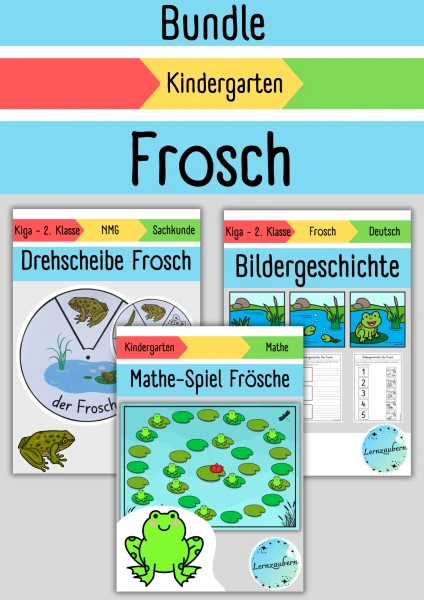 Materialpaket "Frosch" für den Kindergarten