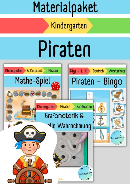 Materialpaket Piraten