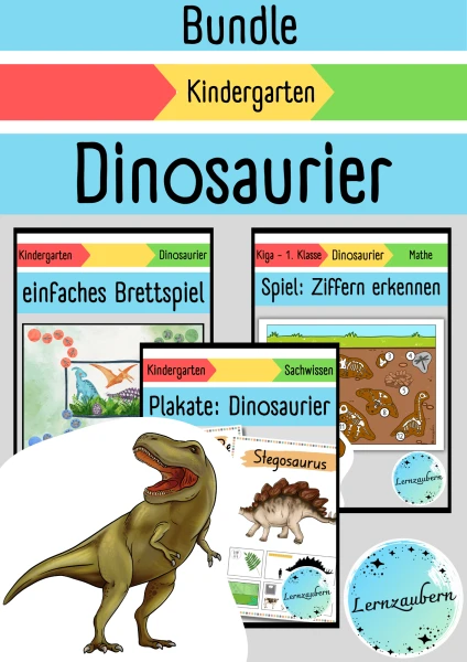 Materialpaket "Dinosaurier" (Kindergarten)