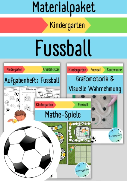 Materialpaket "Fussball" (Kindergarten)