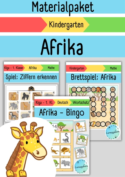Materialpaket Afrika / Safari
