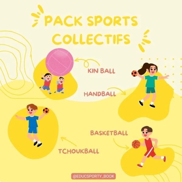 Pack EPS : SPORTS COLLECTIFS