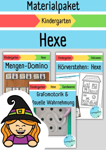 Materialpaket Hexe
