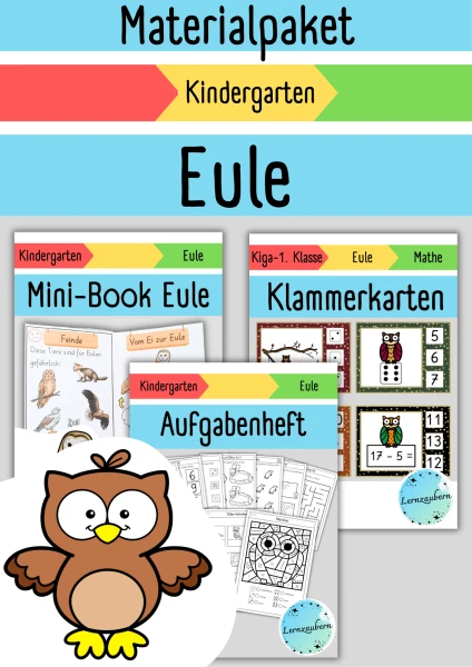 Materialpaket Eule