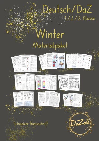 Winter - Materialpaket