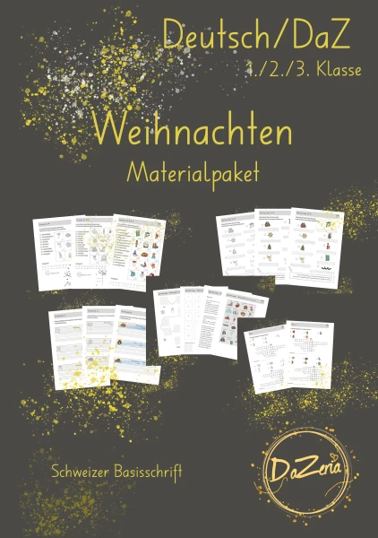 Weihnachten Materialpaket