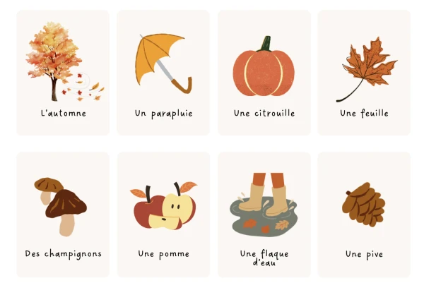 Vocabulaire Automne