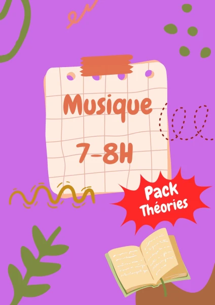 Musique 7H-8H - Pack THÉORIES