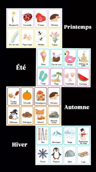 Pack memory 4 saisons
