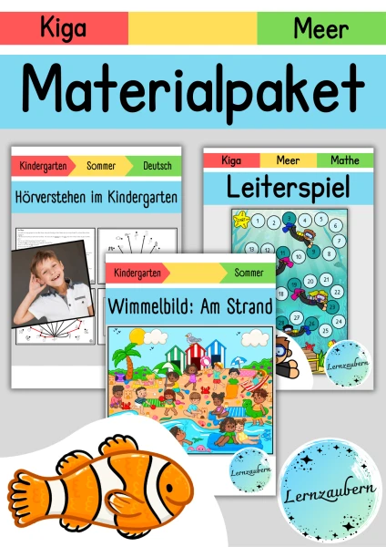 Materialpaket Meer (Kindergarten)