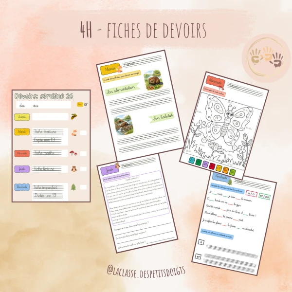 4H: devoirs