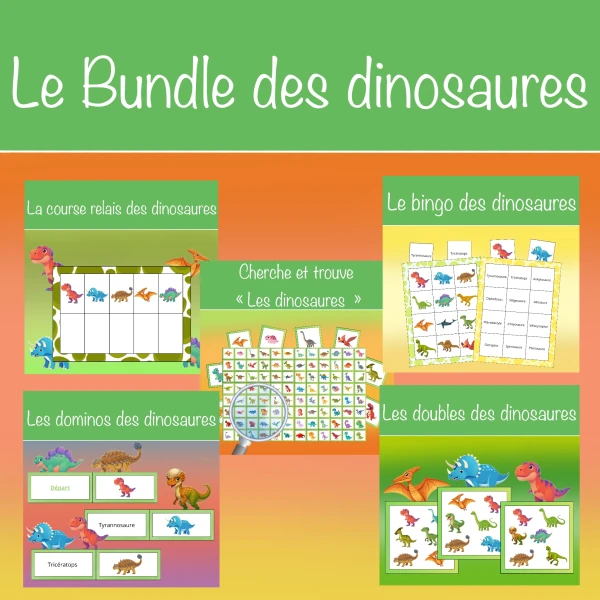 Le Bundle des dinosaures 1
