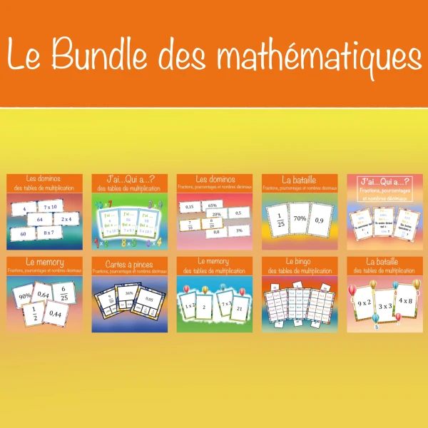 Le Bundle des mathématiques 1