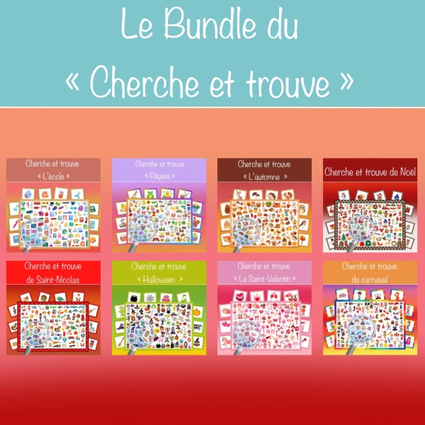 Le Bundle du "Cherche et trouve" 1