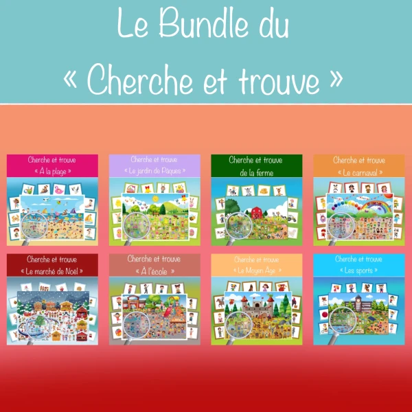 Le Bundle du "Cherche et trouve" 2