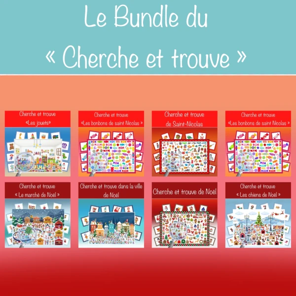 Le Bundle du "Cherche et trouve" 3