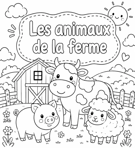 Les animaux de la ferme - CE