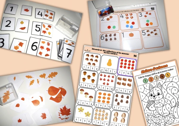 Ateliers d'automne - Maths