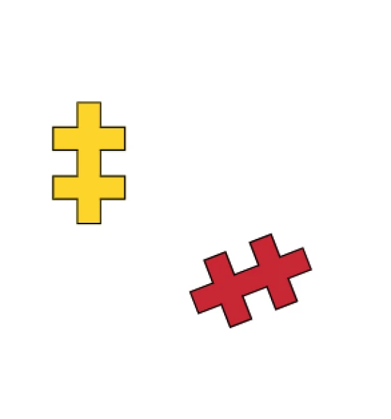 ➕➕ Modèles à emboîter Plus-plus