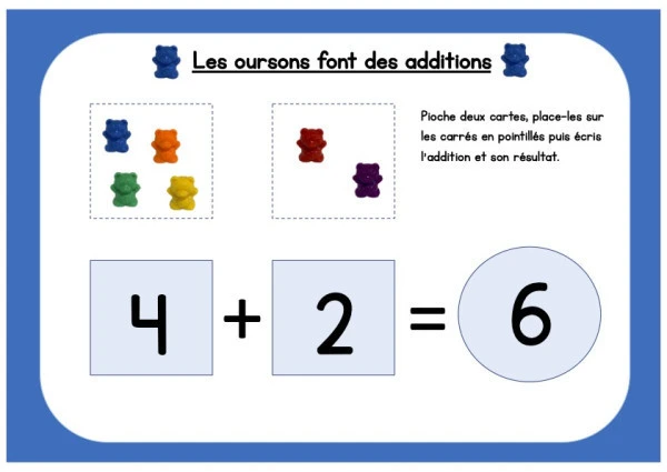 Part'App | Additionner les oursons