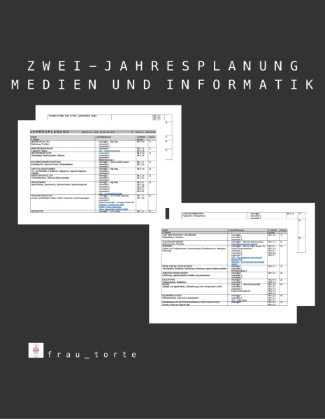 Zwei-Jahresplanung Medien und Informatik