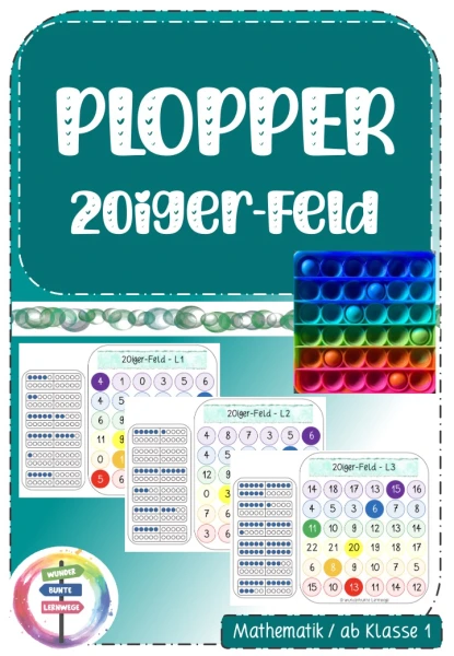 PLOPPER - Zählen im 20iger-Feld - Mathe - ab Klasse 1