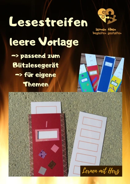 Vorlage: Leere Lesestreifen