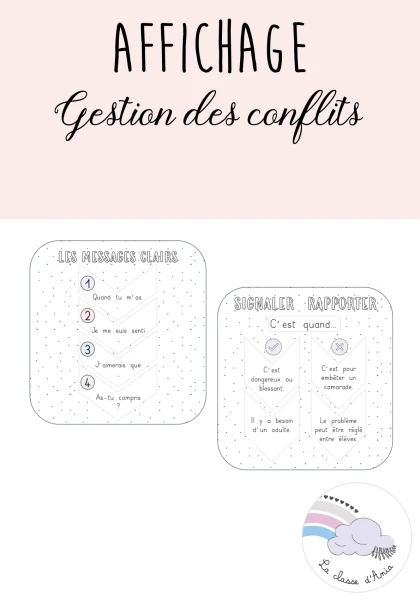 Affichage gestion des conflits