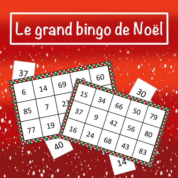 Le grand bingo de Noël