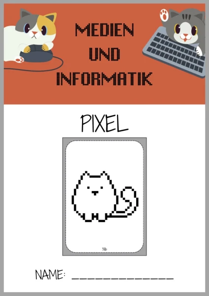 Pixel - Arbeitsheft mit Lösungen