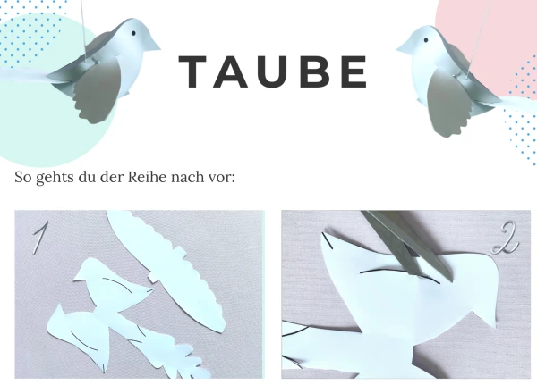 Friedenstaube 3-D