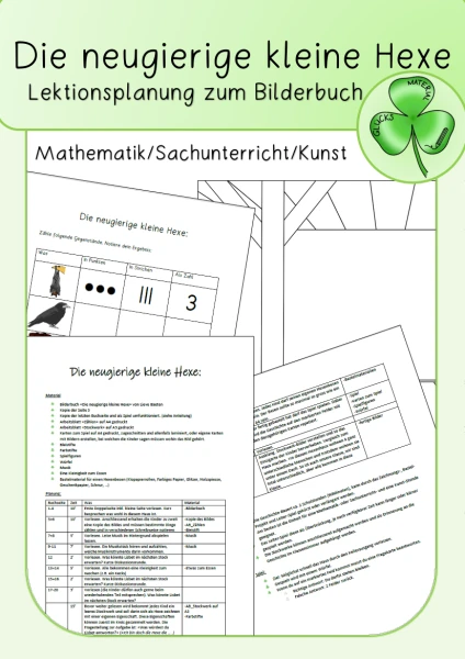 Die neugierige kleine Hexe - Interaktives erleben eines Bilderbuches