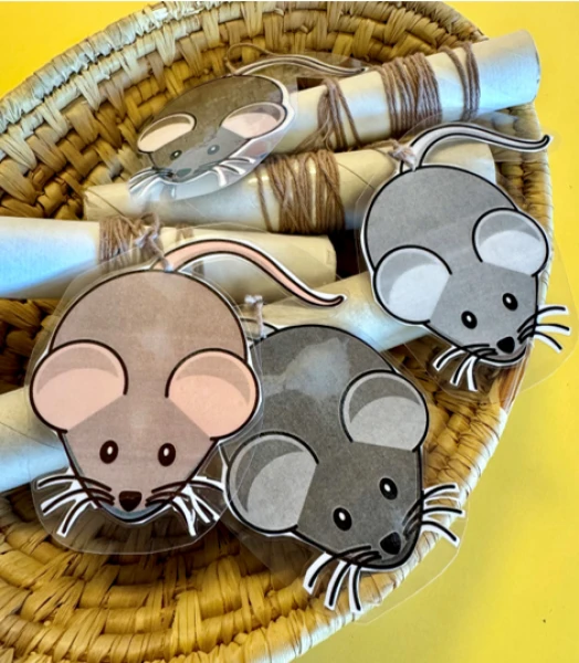 Jeu d'assemblage de souris Jeu d'enroulement