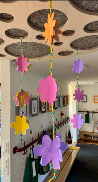 Bricoler une guirlande de fleurs en 3D