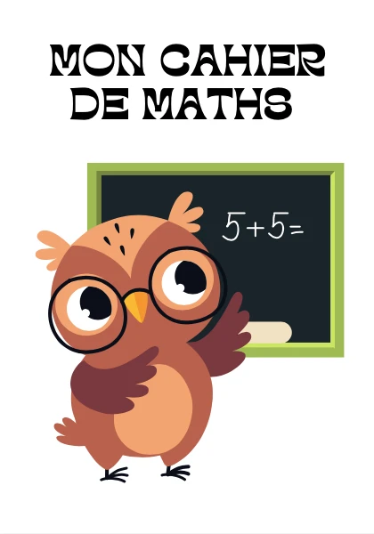 Cahier occupationnel maths