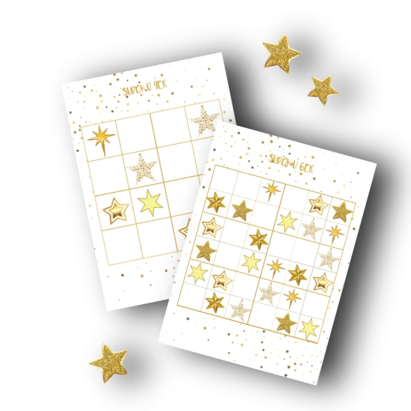 ✨ Étoiles Casse-tête Sudoku