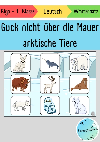 Guck nicht über die Mauer: Arktische Tiere