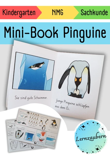 Mini-Book Pinguine
