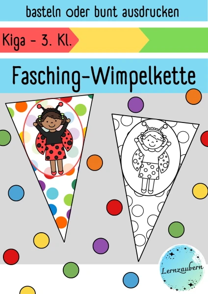 Wimpelkette Fasnacht