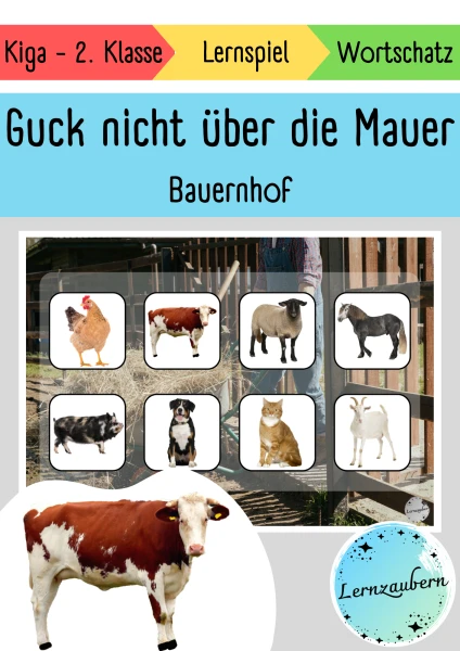 Guck nicht über die Mauer: Bauernhof