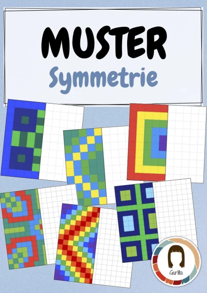 Pixelbilder: Muster - Pixel-Art und Symmetrie