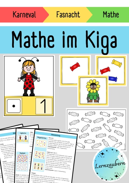 Mathe im Kindergarten: Fasnacht